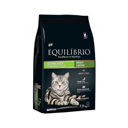 EQUILIBRIO CAT STERILISED 7.5 KG