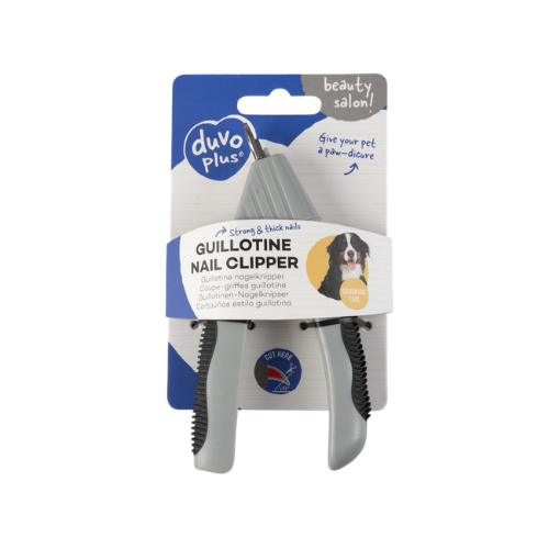 DUVO PLUS NAIL CLIPPER GUILLOTINE GREY