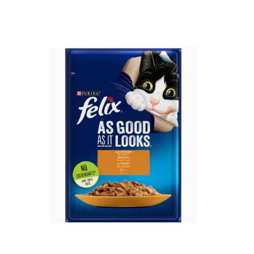 FELIX CAT CHICKEN IN JELLY 85G