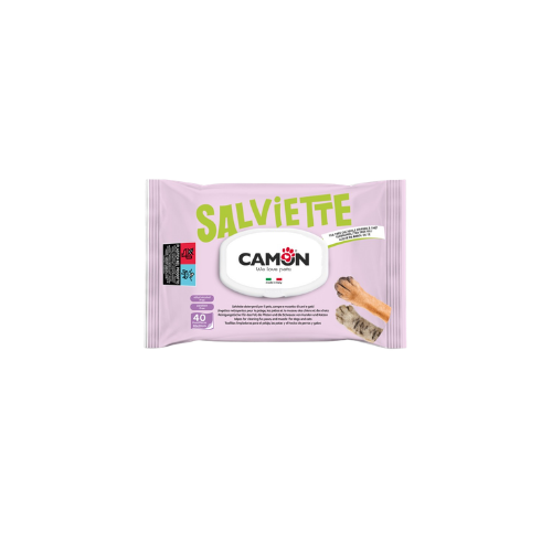 CAMON SALVIETTE WIPES TEA TREE OIL 40PCS