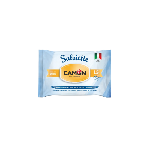 CAMON SALVIETTE WIPES VANIGLIA 15PCS