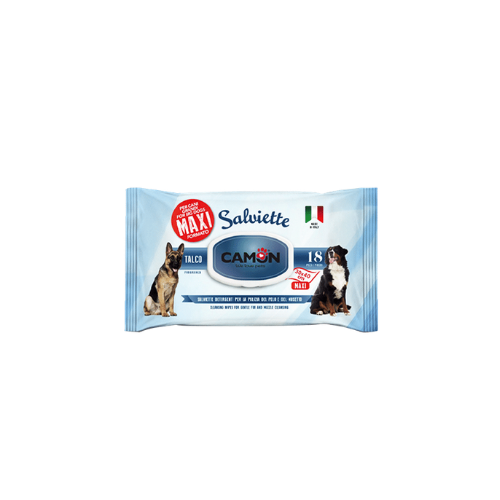 CAMON SALVIETTE WIPES MAXI TALCO 18PCS