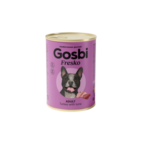 Gosbi Fresko Dog Turkey With Tuna Adult 400g