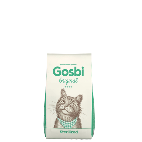 Gosbi Original Cat  Sterilized Chicken Salmon&Tuna1kg