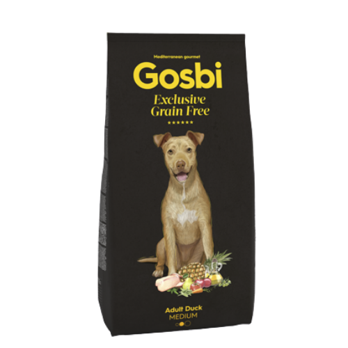 Gosbi Dog Exclusive Grain Free Duck Medium 12kg