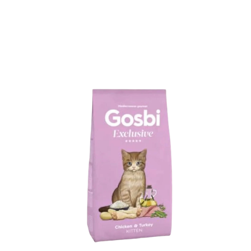 Gosbi Exclusive Cat Chicken & Turkey Kitten 400g