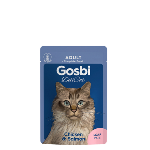 Gosbi Delicat Adult Chicken & Salmon Loaf 70g