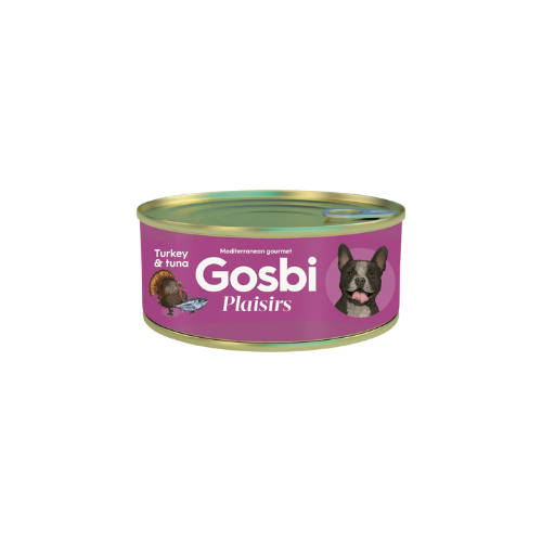 Gosbi Plaisirs Dog Turkey With Tuna 150g