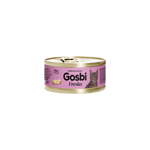 Gosbi Fresko Cat Kitten Chicken 70g