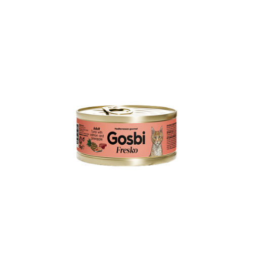 Gosbi Fresko Cat Tuna With Salmon & Pineapple Adult 70g