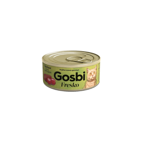 Gosbi Fresko Cat Adult Sterilized Tuna With Apple 70g