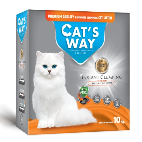 CATS WAY BOX SODIUM GREY UNCENTED 10KG