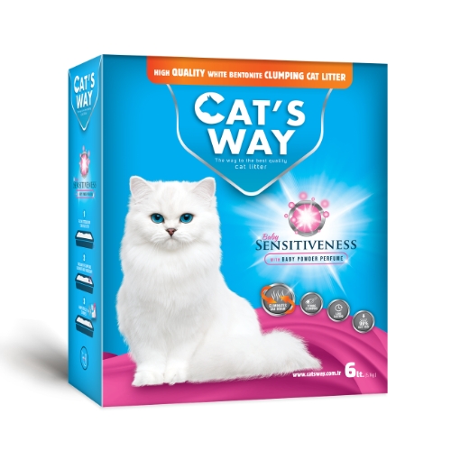 CATS WAY BOX BABY POWDER 6L