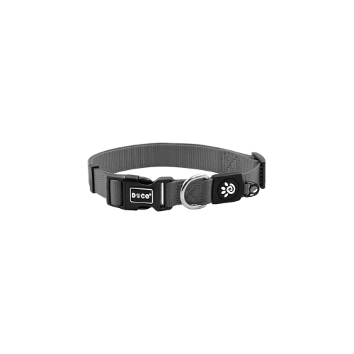 Doco Signature Nylon Collar Grey M