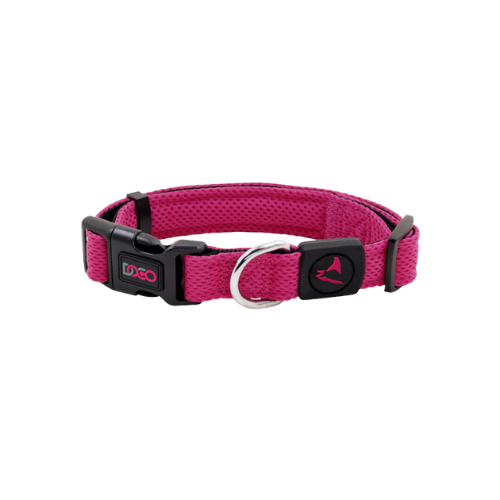 Doco Puffy Air Collar Raspberry Pink L