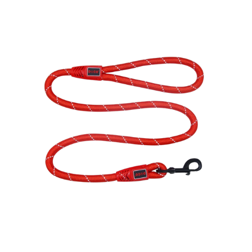 Doco Reflective Rope Leash Red Large