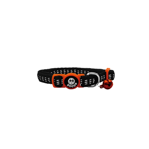 Doco Furball Breakaway Puffy Collar Black