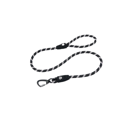 Doco Reflective Rope Leash Black Large Safety lock