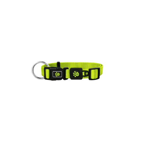 Doco Signature Nylon Collar Lime M