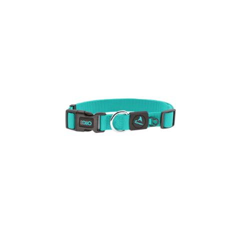 Doco Signature Nylon Collar Turquoise XS