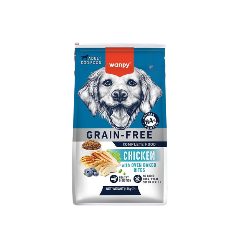 WANPY GRAIN FREE ADULT DOG CHICKEN 12KG