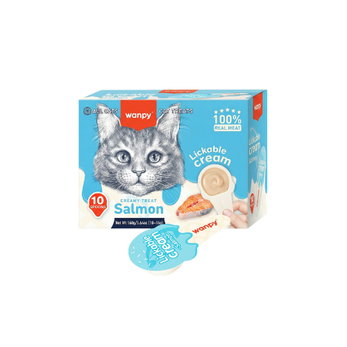 Wanpy Cat Lickable Cream Salmon 160g
