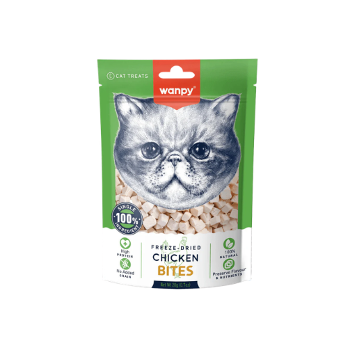 Wanpy Cat Freeze Drie Chicken Treat 20g