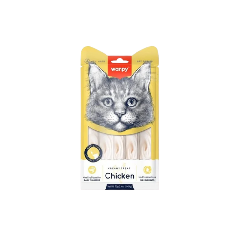 Wanpy Creamy Lickable Treat Chicken (5 Pack) 70G