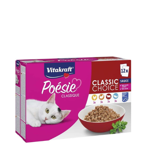 VITAKRAFT PESIE CLASSIC CHOICE MIX 12X85G