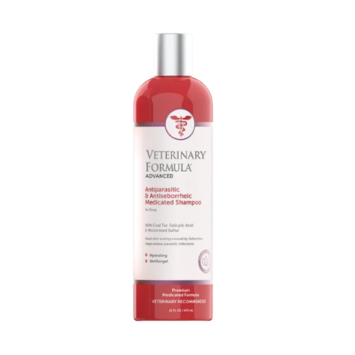 Veterinary Formula Advanced Antiparasitic & Antiseborrheic Shampoo - 473mL