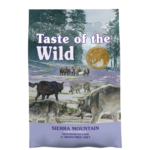 TASTE OF THE WILD SIERRA MOUNTAIN CANINE RECIPE WITH ROASTED LAMB 12.2KG