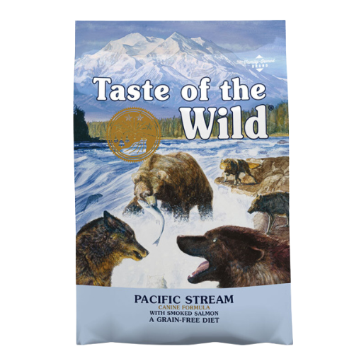 Taste of the Wild Pacific Stream Smoked Salmon Dry Dog Food 12.2kg