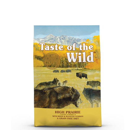 ASTE OF THE WILD High Prairie Bison & Game Grain-Free Dog Food 2kg