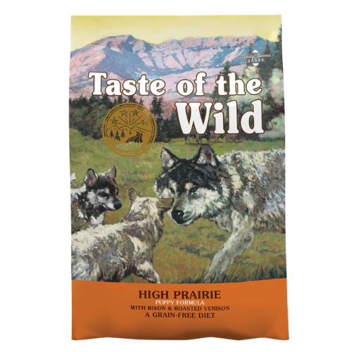 Taste of the Wild High Prairie Bison & Venison Puppy Dry Dog Food 12.2KG