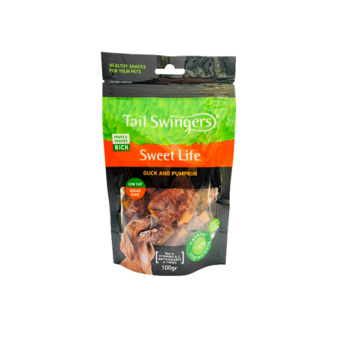 Tail Swingers Pumpkin Bites with Duck - 100G