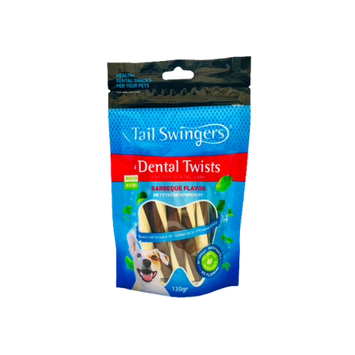 Tail Swingers Dental Sticks With Barbeque - 130G