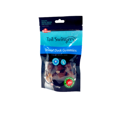 Tail Swingers Dental Gummies With Duck - 100G