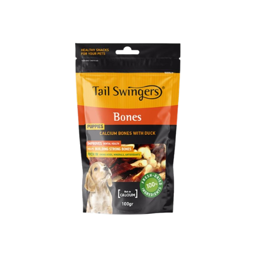 Tail Swingers Bones Calcium Bones With Duck - 100G