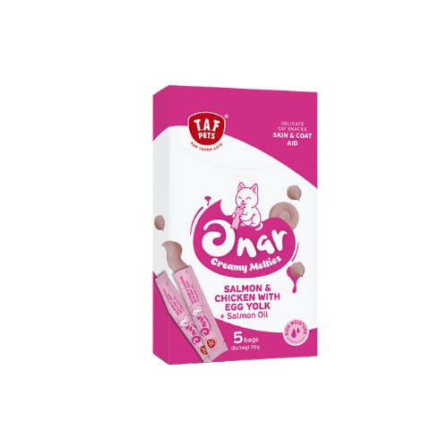T.A.F Pets Onar Creamy Snack Skin & Coat 5 Bags - 70G