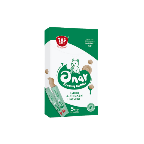T.A.F Pets Onar Creamy Snack Hairball Aid 5 Bags - 70G