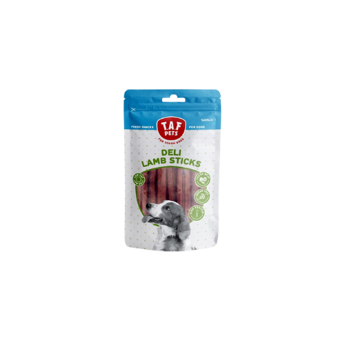 T.A.F Pets Fresh Dog Treats Deli Lamb Sticks 75G