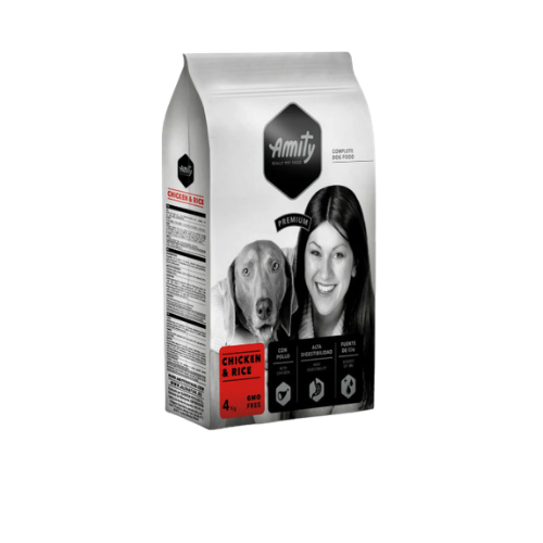 AMITY Premium Chicken & Rice Dog Food - 4Kg