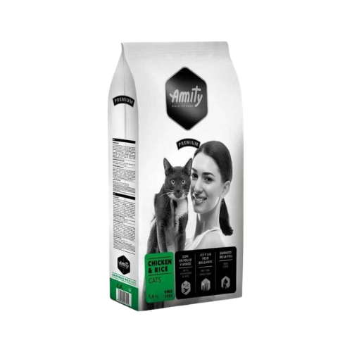 AMITY Premium Chicken & Rice Cat Food - 1.5Kg