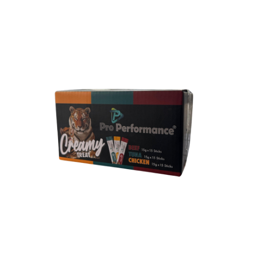Pro Performance Mixed Flavor Stick Pack Beef - Tuna - Chicken (15g x 15 Sticks Each)
