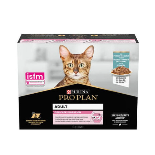 PRO PLAN WET DELICATE DIGESTION OCEAN FISH 10X85G