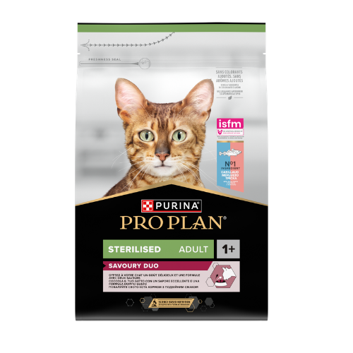 PRO PLAN STERILISED DUO VAT COD & TROUT 3KG