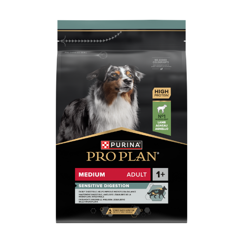 PRO PLAN MEDIUM ADULT SENSITIVE DIGESTION LAMB 3KG