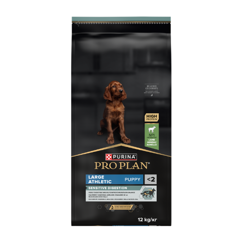 Pro Plan Large Athletic Puppy Sensitive Digestion Lamb Dog Food - 12kg