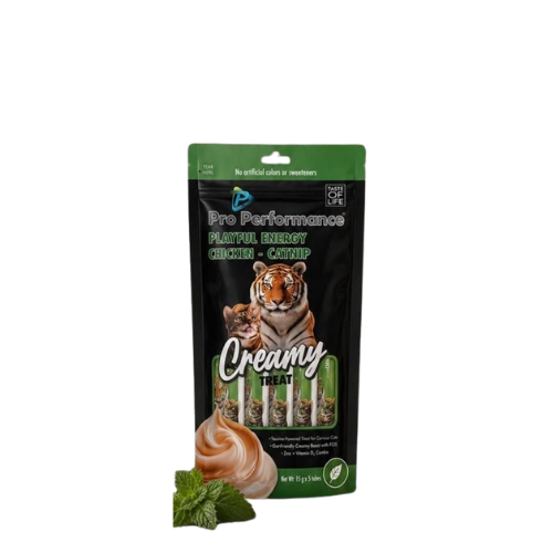 Pro Performance Playful Energy Cat Treat – Chicken & Catnip (15g)