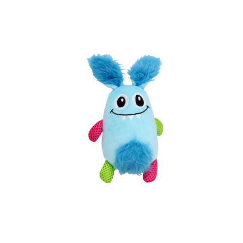 Pawise Vivid Life – Little Monster Squeaky Toy (Sky Blue) 22cm